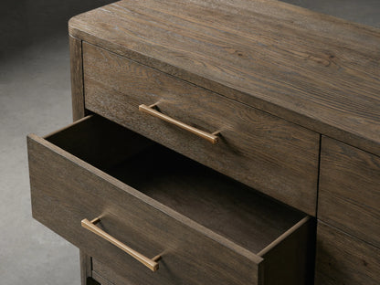 Carllie Nine Drawer Dresser