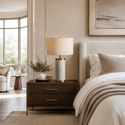 Colby Linen Table Lamp