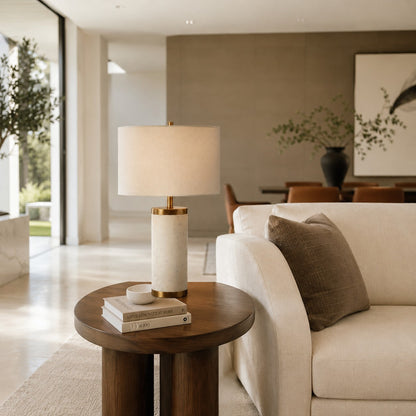 Colby Linen Table Lamp