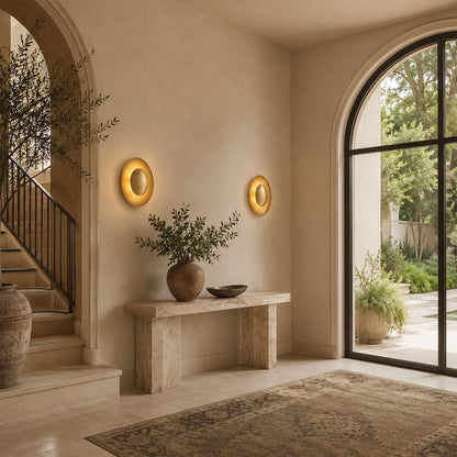 Cecil Dish Wall Sconce