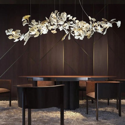Ceramic Ginkgo Luxury Chandelier Style I