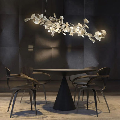 Ceramic Ginkgo Luxury Chandelier Style I