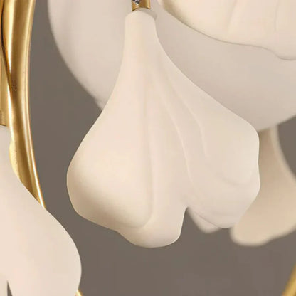 Ceramic Ginkgo Pendant Lamp