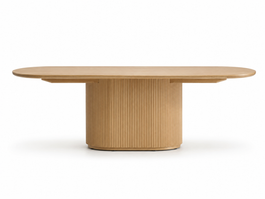 Eastimber Oak Oval Dining Table