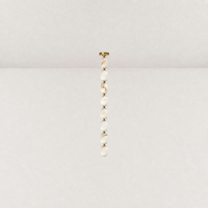Dana Linear Alabaster Pendant 30”H