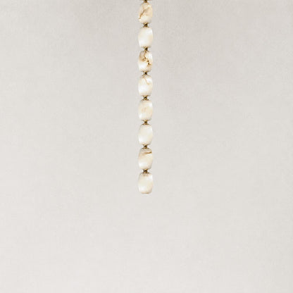 Dana Linear Alabaster Pendant 30”H