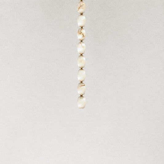 Dana Linear Alabaster Pendant 30”H