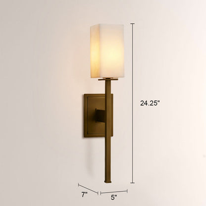 Clare Alabaster Wall Sconce