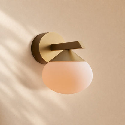 Conra Geometric Globe Wall Sconce