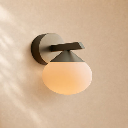 Conra Geometric Globe Wall Sconce
