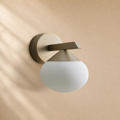 Conra Geometric Globe Wall Sconce