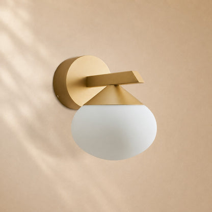 Conra Geometric Globe Wall Sconce
