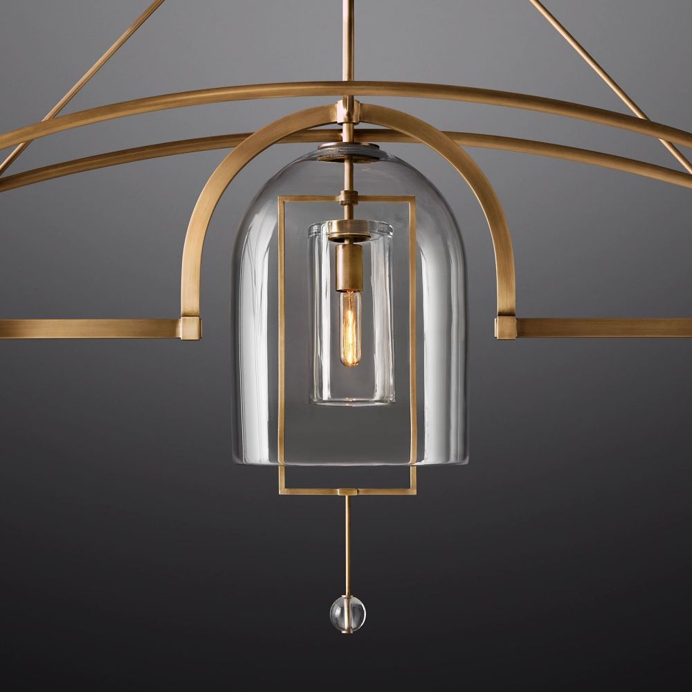 Cora Linear Chandelier 61"W