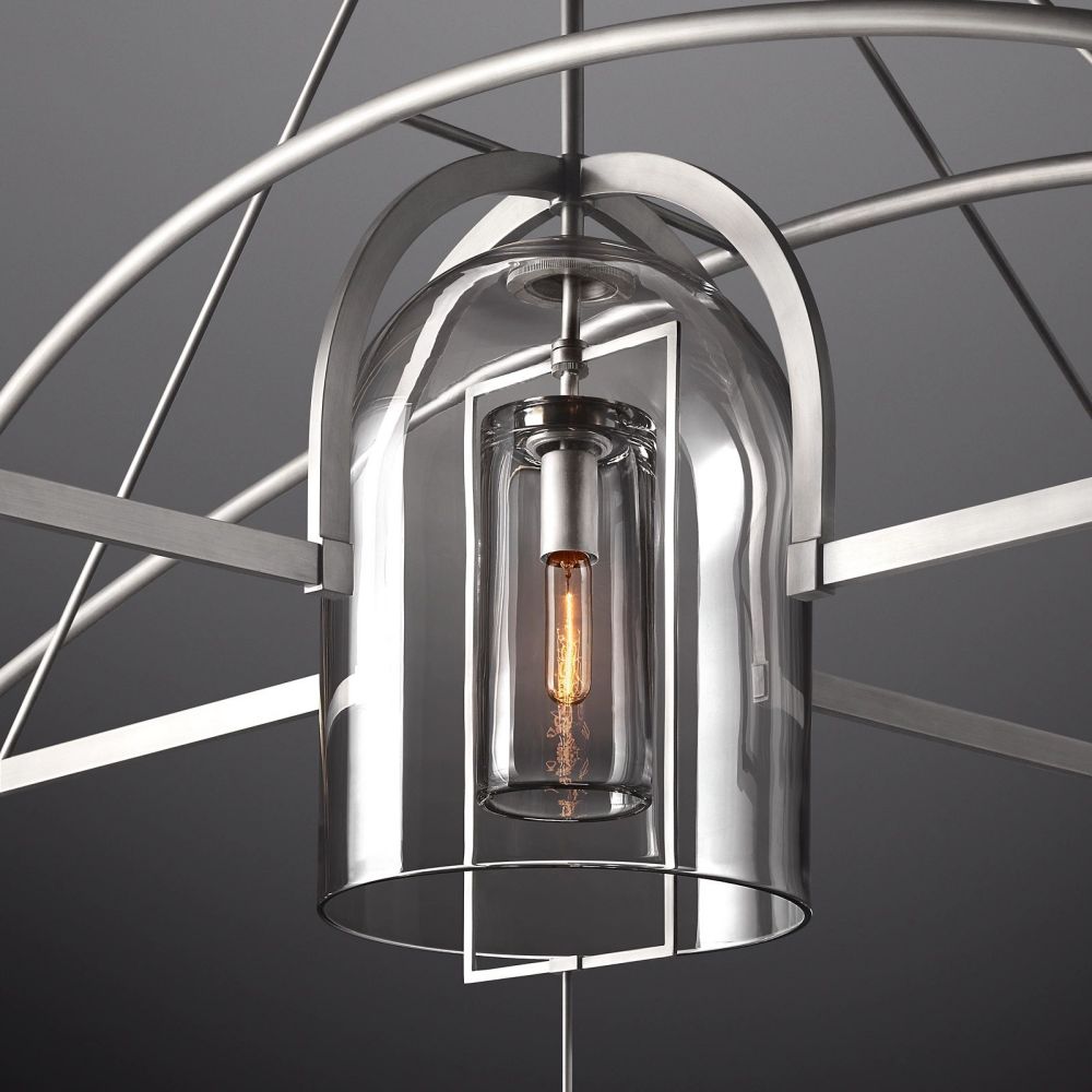 Cora Round Chandelier 61"D