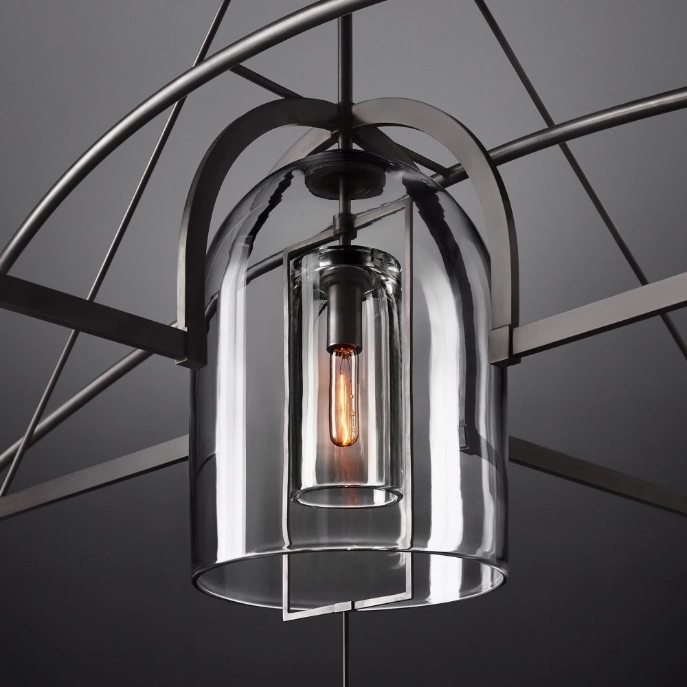 Cora Round Chandelier 61"D