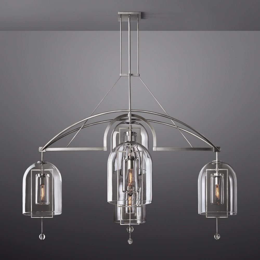 Cora Round Chandelier 73"D