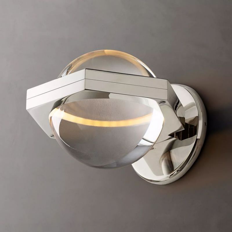 Braelynn Crystal Ball Sconce