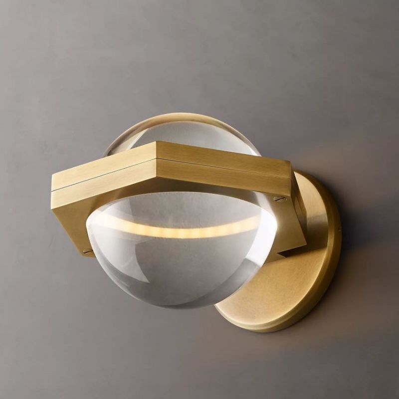 Braelynn Crystal Ball Sconce