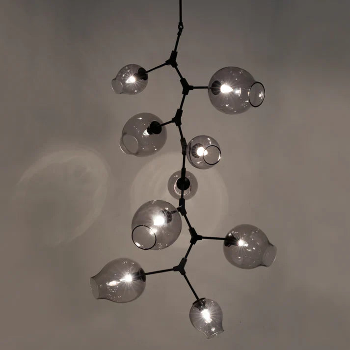 Covington Drop Globe Branching Bubble Chandelier 38"