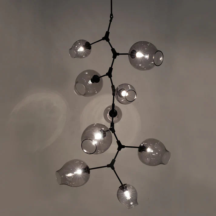 Covington Drop Globe Branching Bubble Chandelier 38"