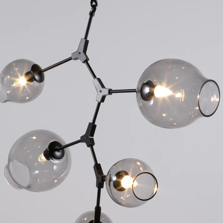 Covington Drop Globe Branching Bubble Chandelier 38"