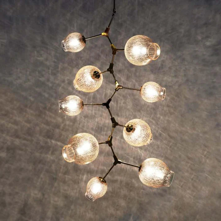 Covington Drop Globe Branching Bubble Chandelier 38"