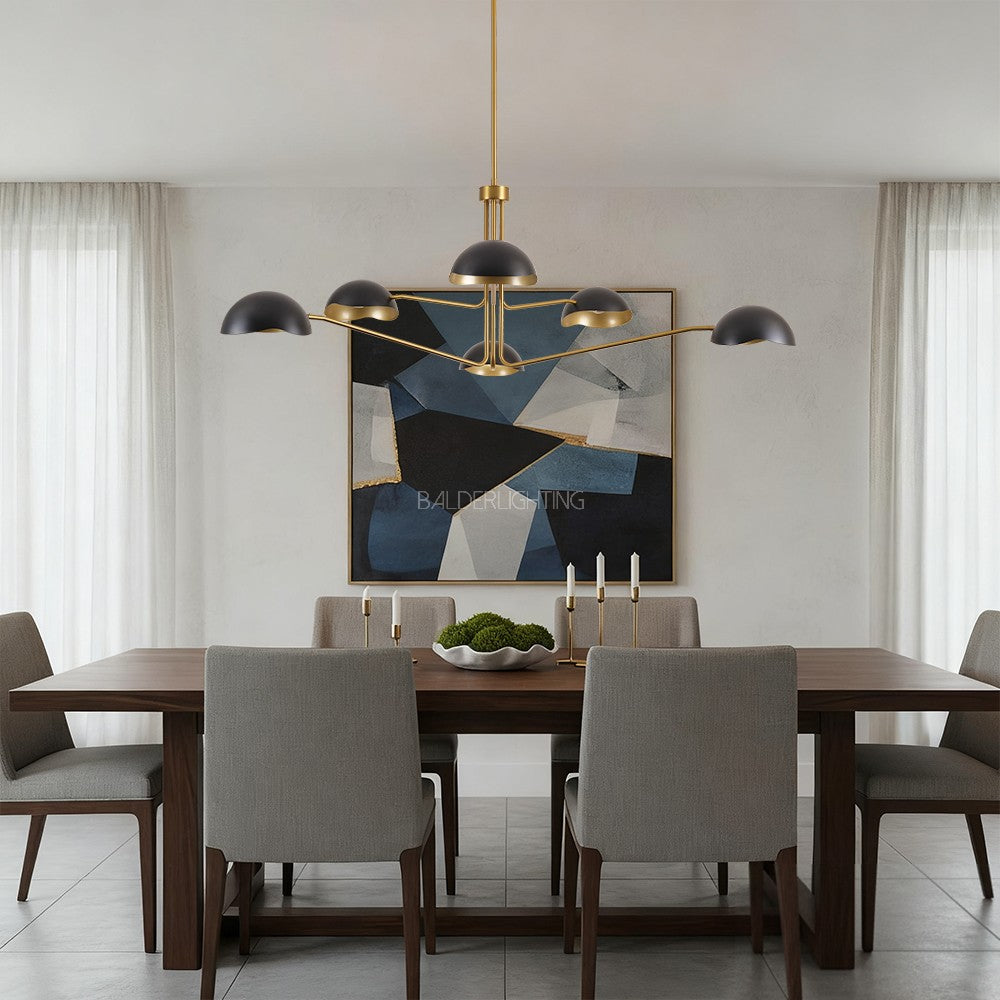 Cowper Round Chandelier 60"