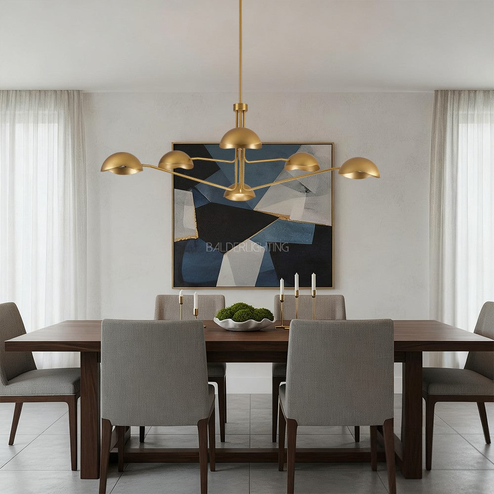 Cowper Round Chandelier 60"