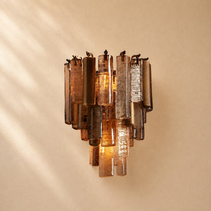 Dale Crystal Prism Wall Sconce