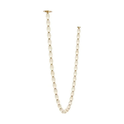 Dana Alabaster Pearl Necklace Chandelier