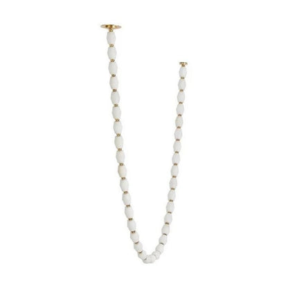 Dana Alabaster Pearl Necklace Chandelier