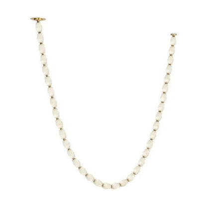 Dana Alabaster Pearl Necklace Chandelier
