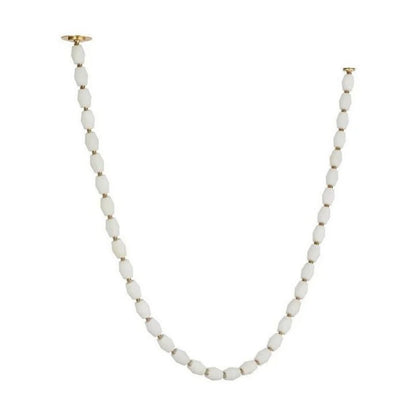 Dana Alabaster Pearl Necklace Chandelier