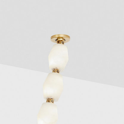 Dana Alabaster Pearl Necklace Chandelier