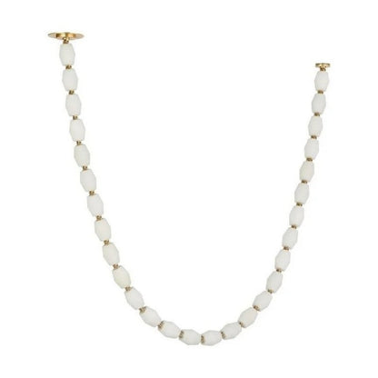 Dana Alabaster Pearl Necklace Chandelier