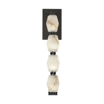 Dana Alabaster Pearl Necklace Wall Sconce