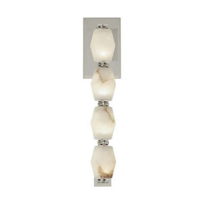 Dana Alabaster Pearl Necklace Wall Sconce