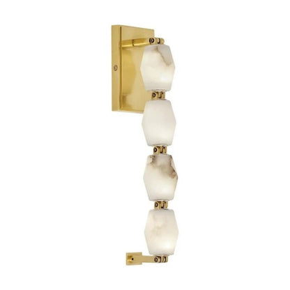 Dana Alabaster Pearl Necklace Wall Sconce