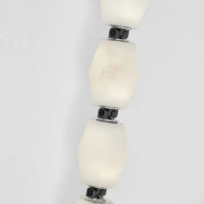 Dana Alabaster Pearl Necklace Wall Sconce