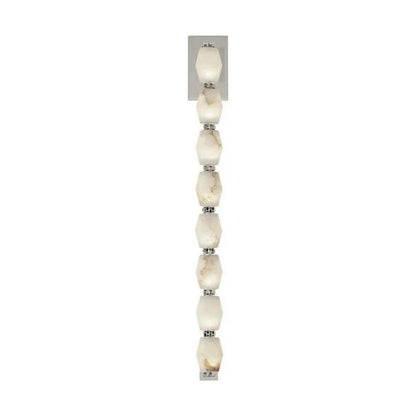 Dana Alabaster Pearl Necklace Wall Sconce