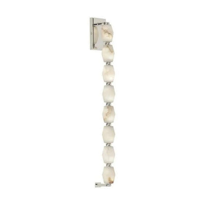 Dana Alabaster Pearl Necklace Wall Sconce