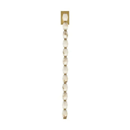Dana Alabaster Pearl Necklace Wall Sconce