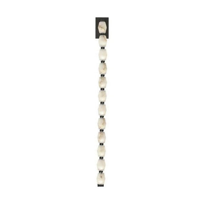 Dana Alabaster Pearl Necklace Wall Sconce