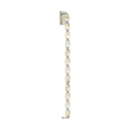 Dana Alabaster Pearl Necklace Wall Sconce