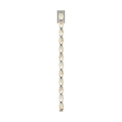 Dana Alabaster Pearl Necklace Wall Sconce