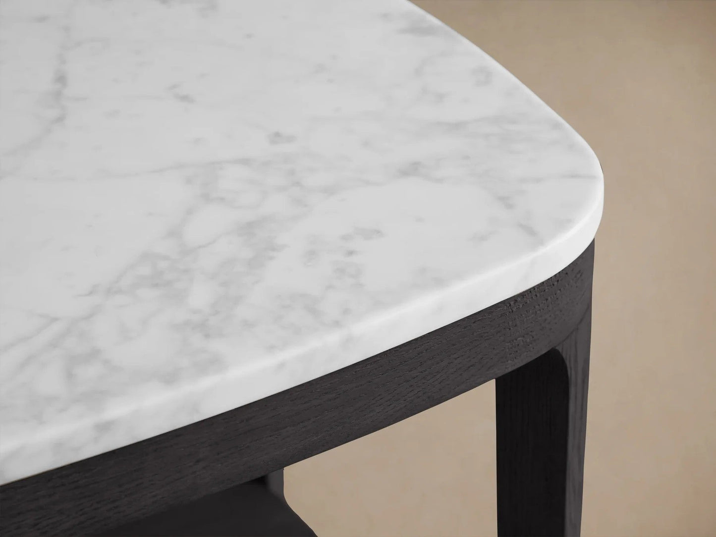 Deinny Marble Top End Table 18"