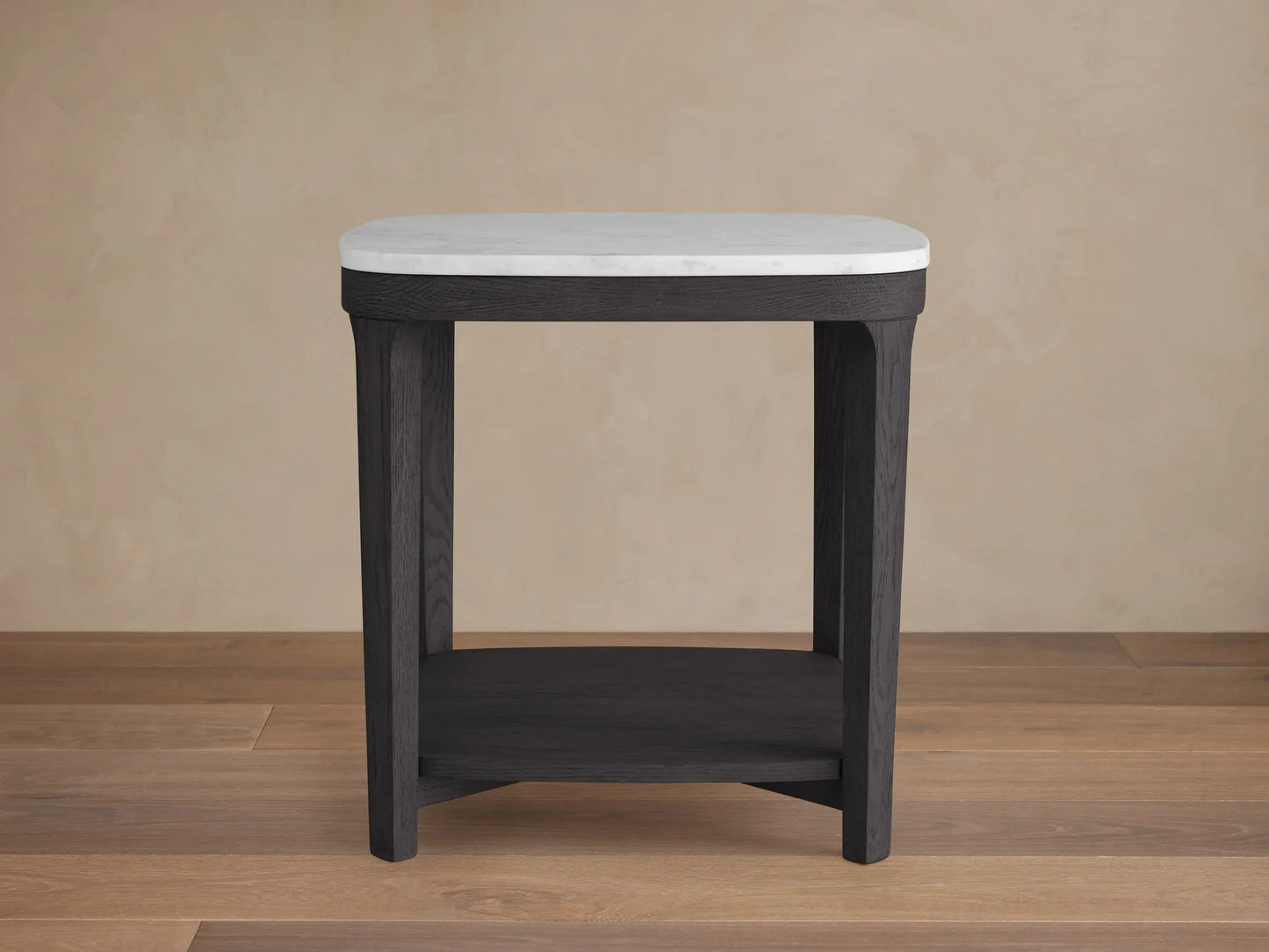 Deinny Marble Top End Table 18"