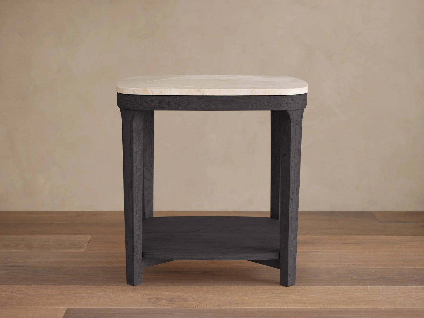 Deinny Marble Top End Table 18"