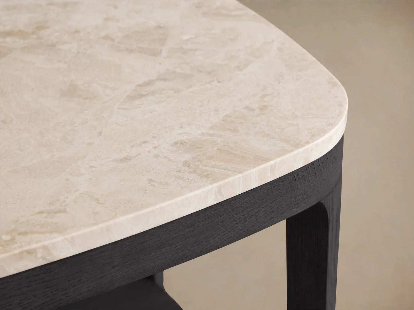 Deinny Marble Top End Table 18"