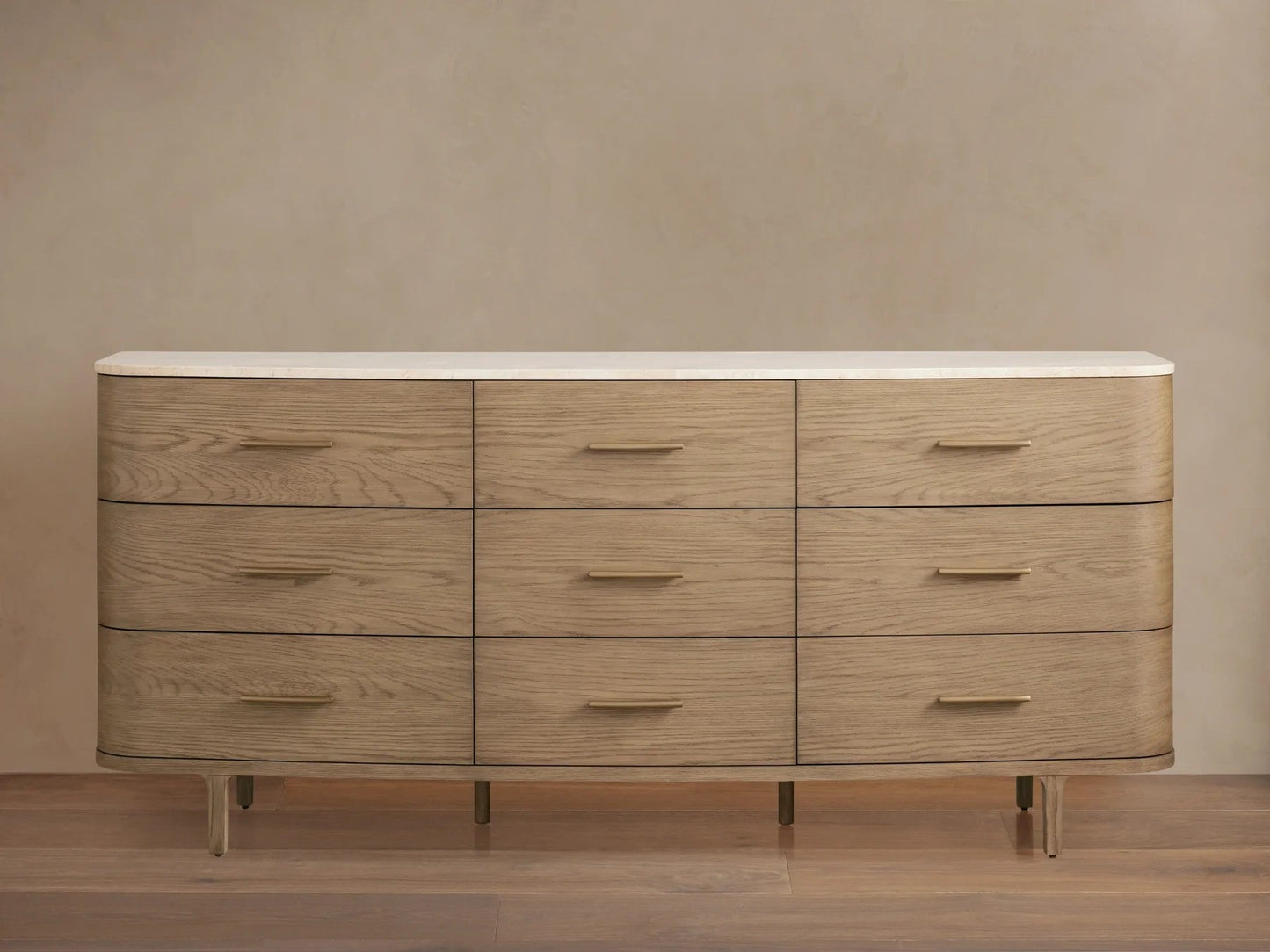 Deinny Nine Drawer Dresser